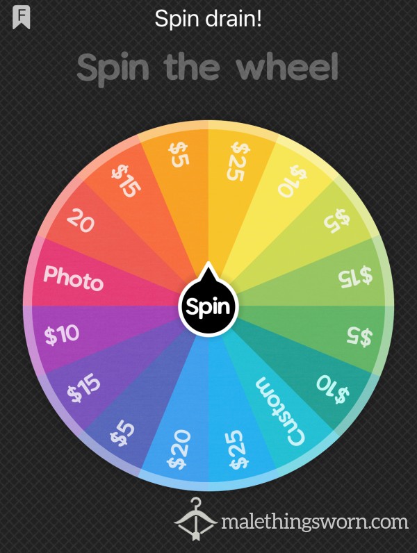 Spin The Wheel DRAIN! 🍀