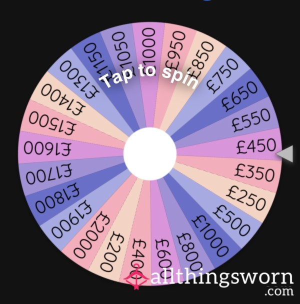 Spin The Wheel! High Wallet Drain 💰💰💰