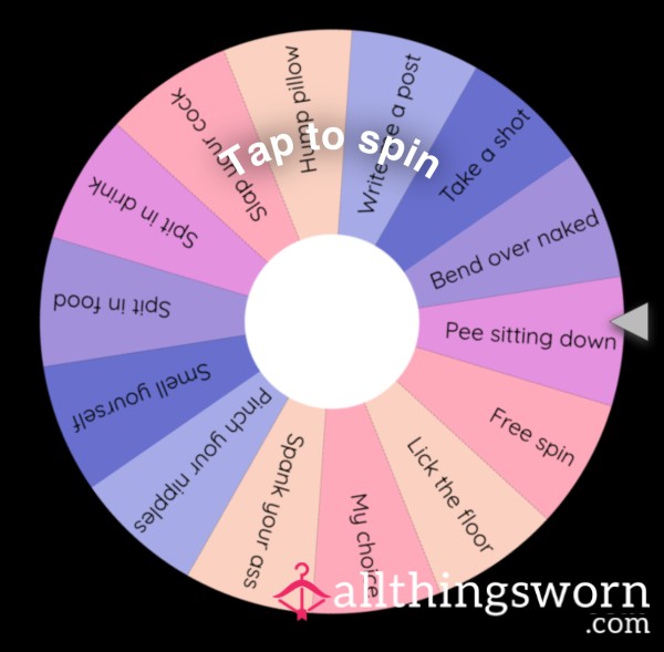 Spin The Wheel - Humiliation Tasks Edition 🙀🔱