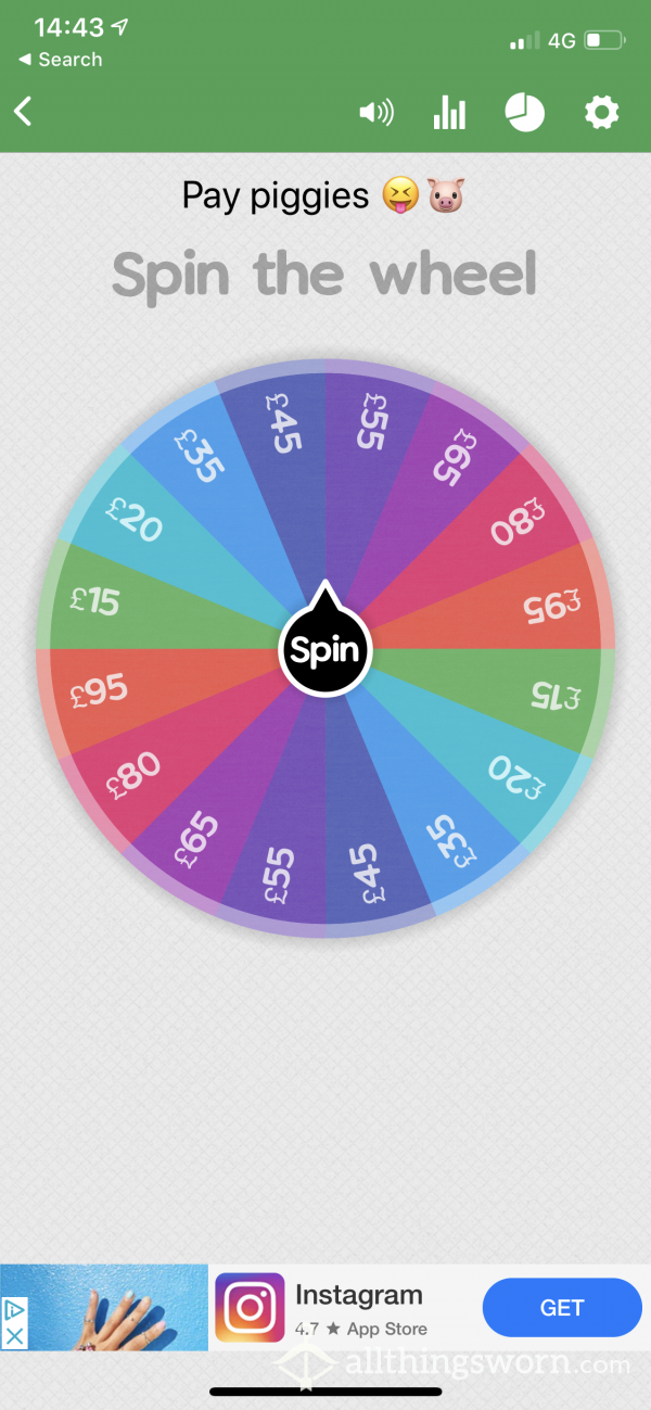 Spin The Wheel Piggies 🐷