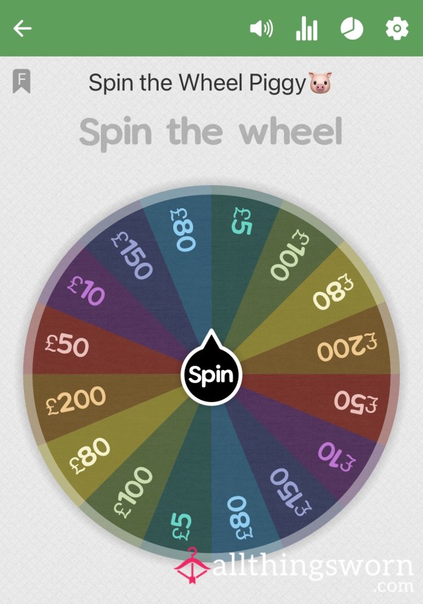 Spin The Wheel Piggy🐷