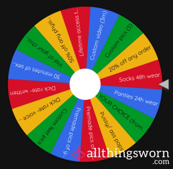 🩵Spin The Wheel- Prize Every Time😈