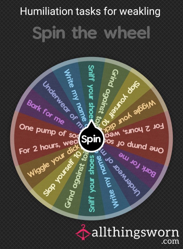 Spin The Wheel - Small Tasks