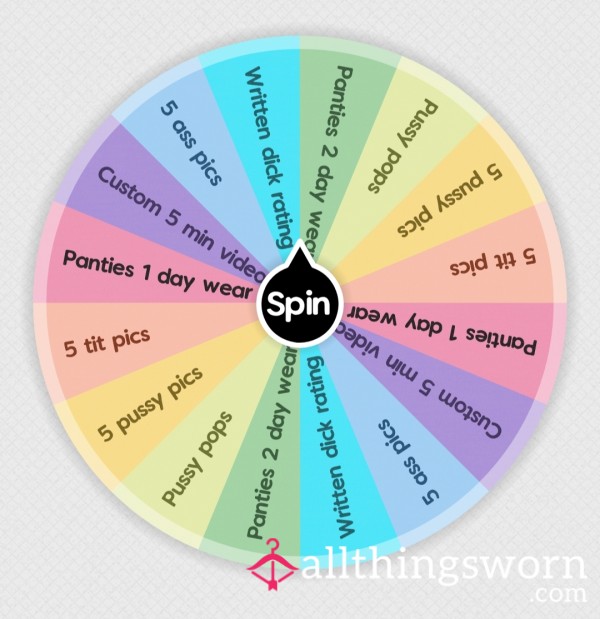 Spin The Wheel Win A Prize