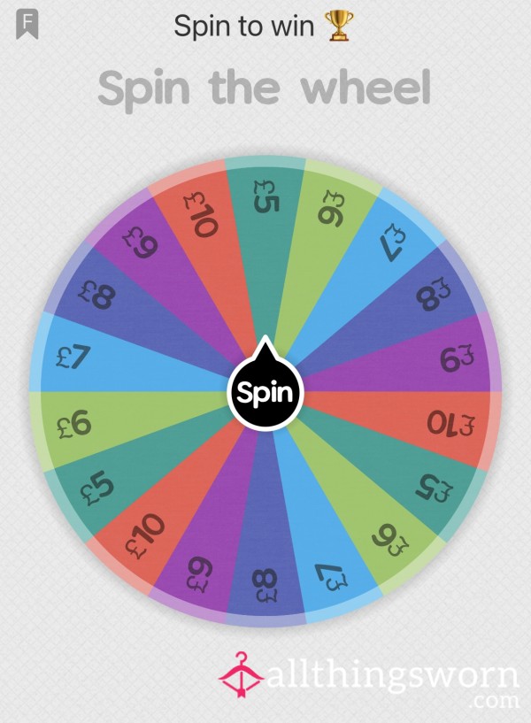 Spin To Win Wheel Game- Always A Winner