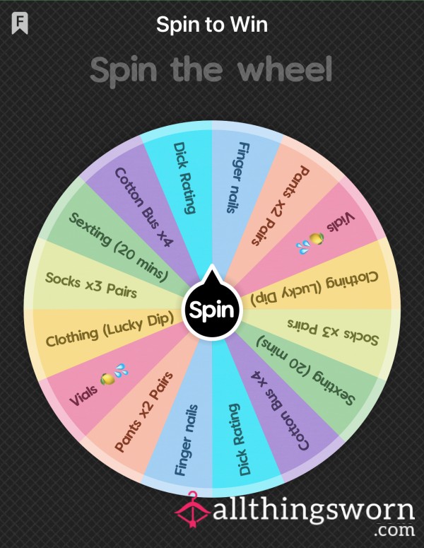 Spin To Win Your Prize