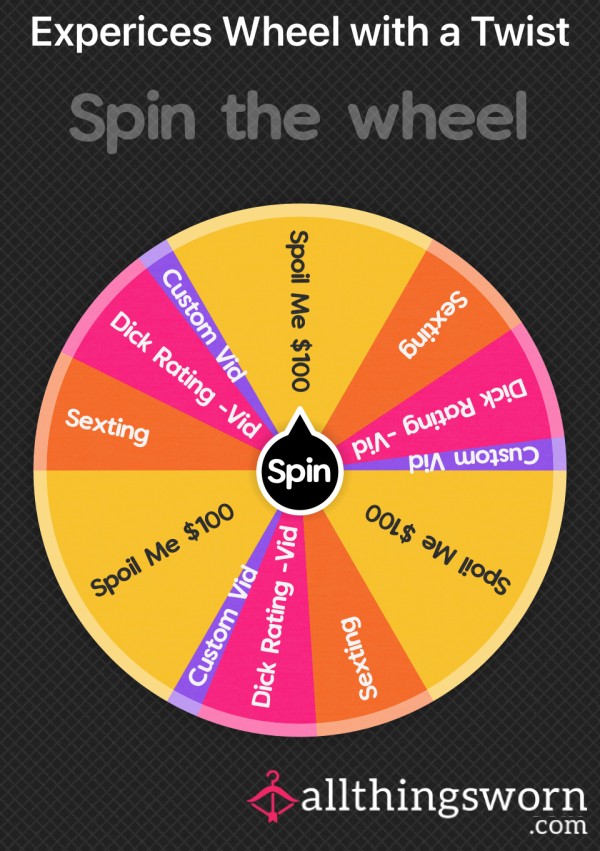 Spin Wheel With A Twist