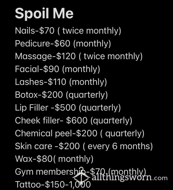 Spoil Me