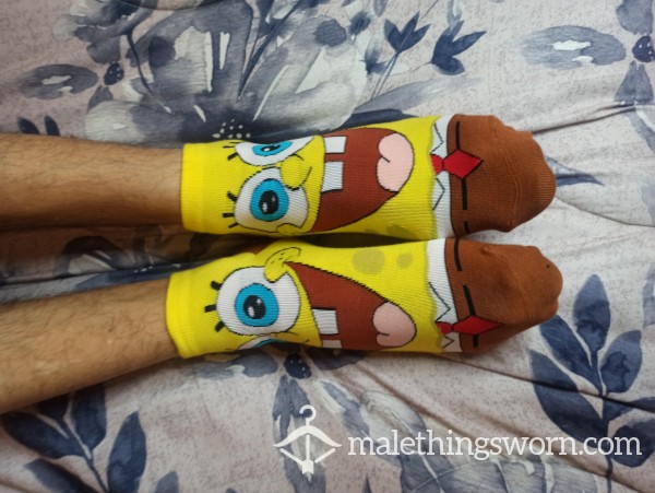 Spongebob Socks Calzini Spongebob Socken