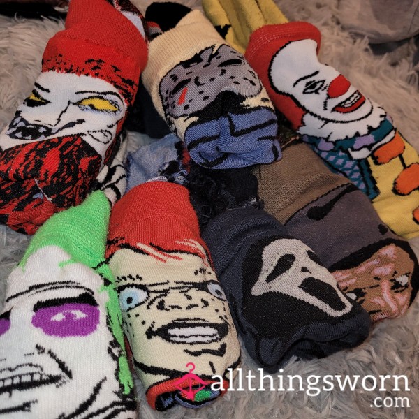 Sp**ky/ Horror Socks