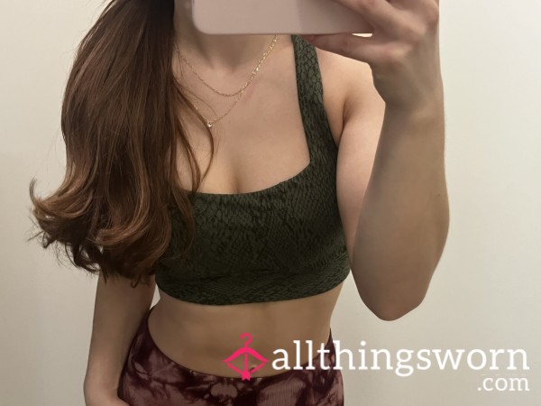 Sports Bra Worn During Hot Yoga💦