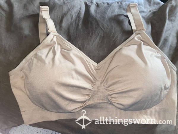 Nude Nursing Bra