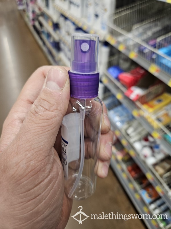 Spray Bottle Full Of Your Favorite Alpha Fluid