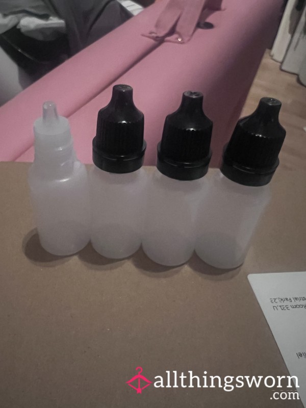 Squeezable 10ml Dropper Bottles Filled With Fluid