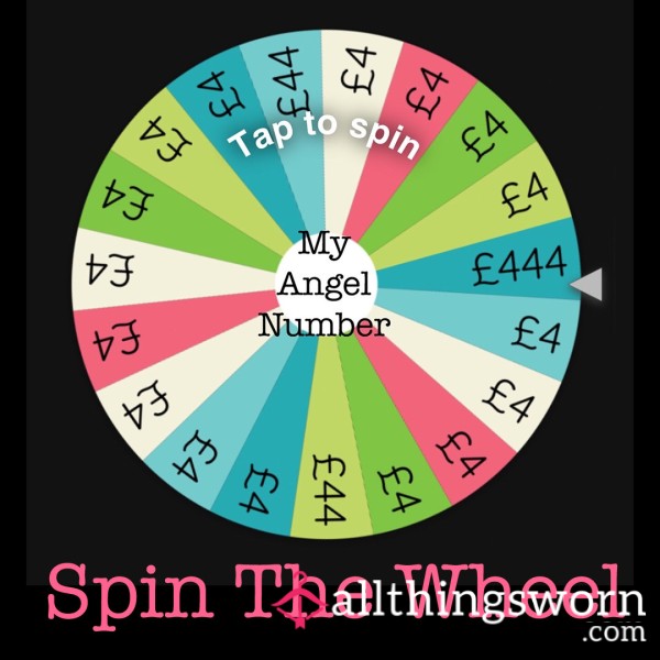 SSBBW Spin The Wheel - Angel Number