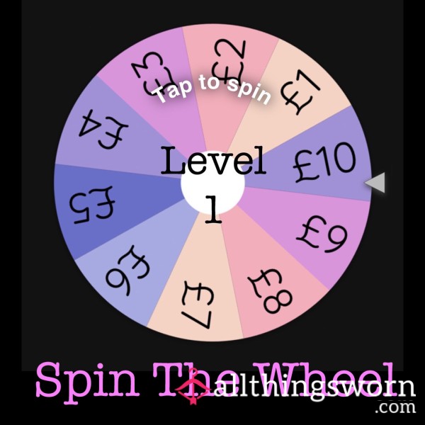 SSBBW Spin The Wheel - Level 1