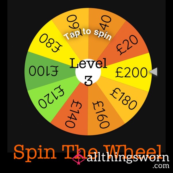 SSBBW Spin The Wheel - Level 3