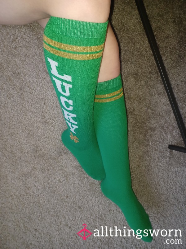 St Patty's Lucky Charm Knee High