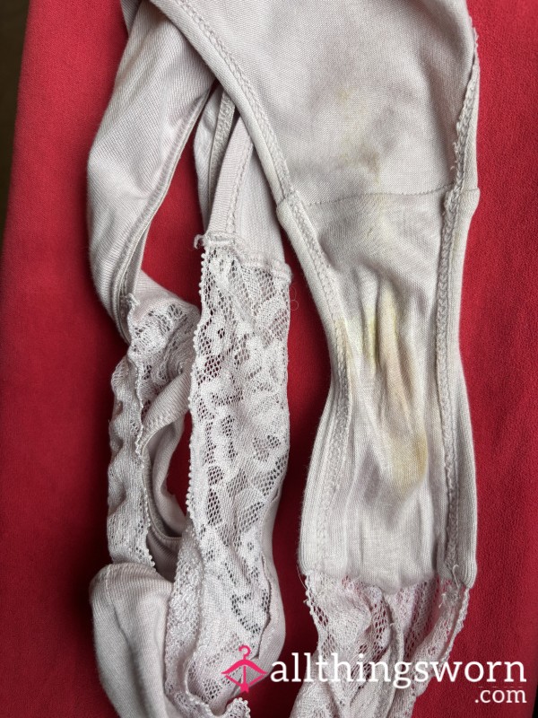 SOLD - Stained Yummy Pretty Panties