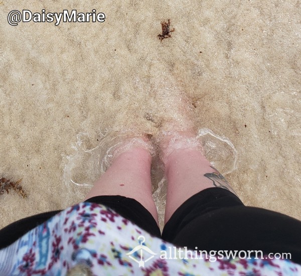 Standing On The Beach Feet Pics