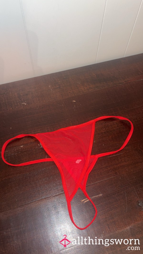 Stanky Red Thong