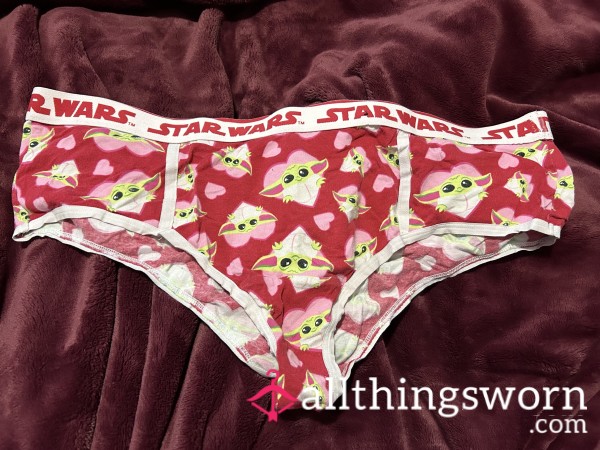 ~STARWARS BABY GROGU VALENTINES DAY CHEEKY PANTY~