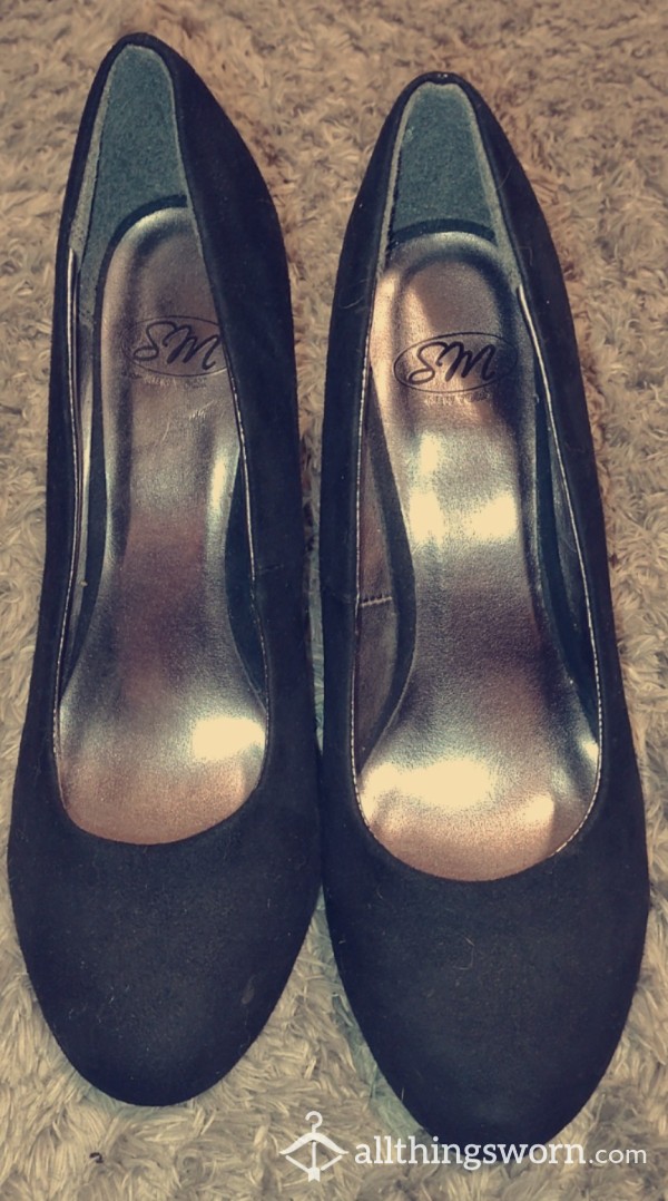 Steve Madden NY Black Heels!