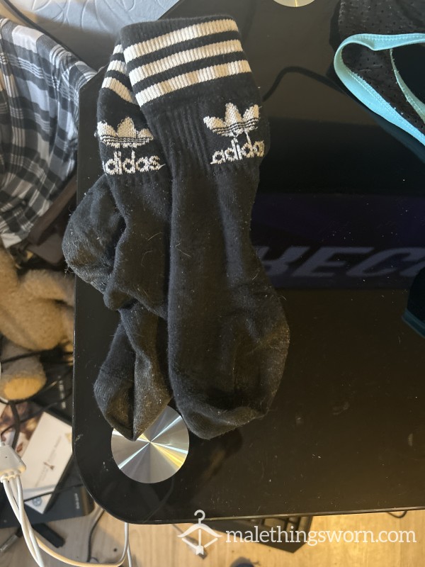 Stinking Adidas Black Socks