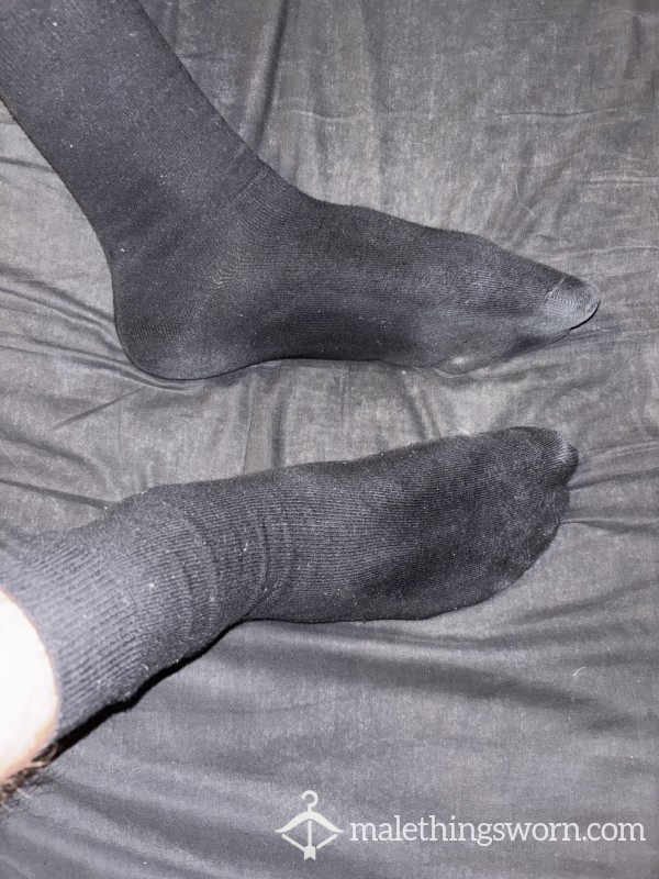 Stinky 3 Days Worn Black Socks