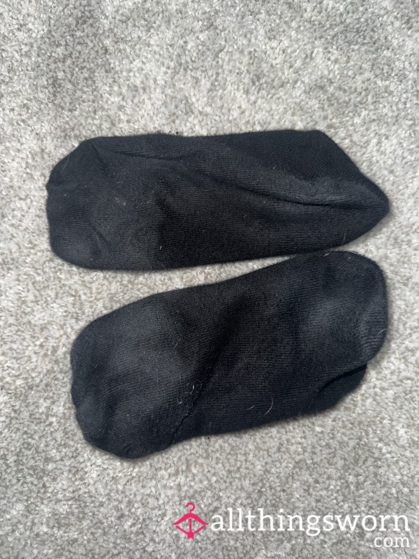 Stinky Ankle Socks- Worn For A Week!