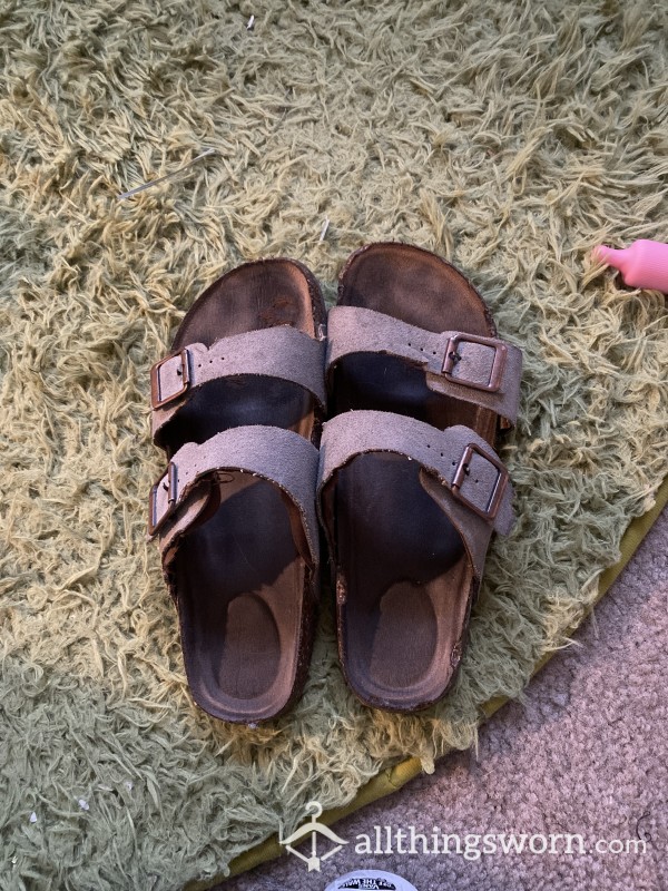 Stinky Birkenstocks Well Worn