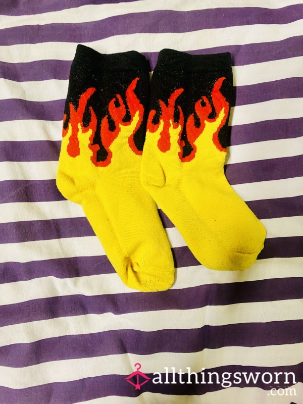 Ready To Wear Flame Socks🔥