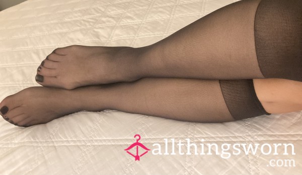 Stinky Knee Highs (Black Or Tan)