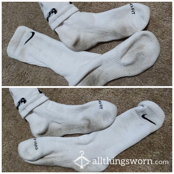 Stinky Nike Gym Socks.