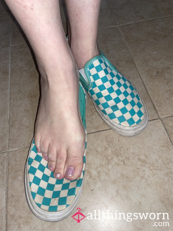 Stinky Smelly Checkered Vans