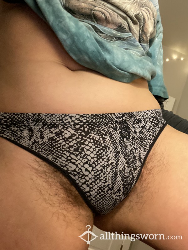 Stinky Snakeprint Thong