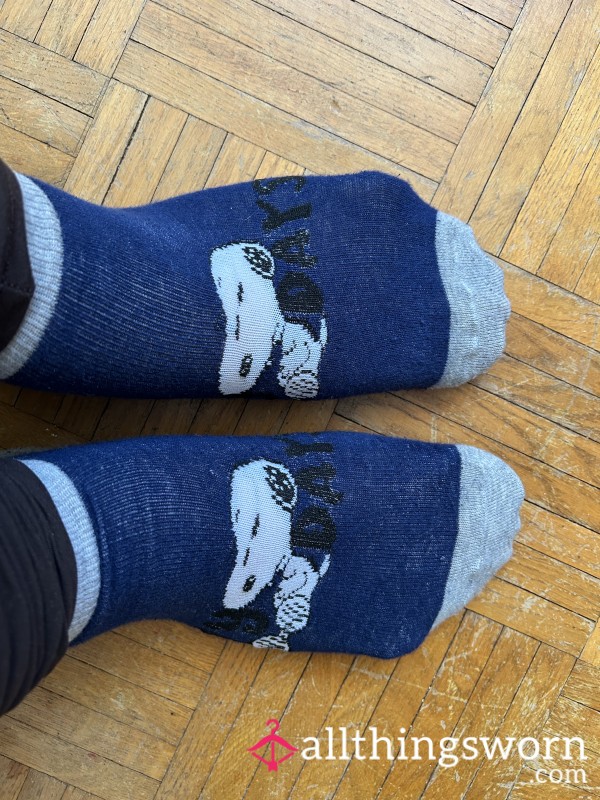 Stinky Sneaker Socks With Snoopy