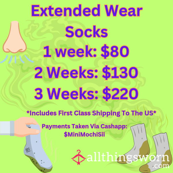 Stinky Sock Extended Wear Offer