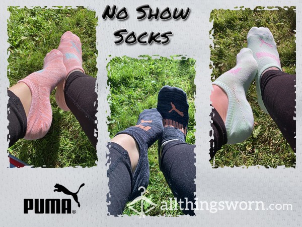 *🧦72 Hr Wear ✨Choice Of 6 ✨ Different Kinds Of Addias & Puma Socks 6 Pictures & Custom Video ⭐️