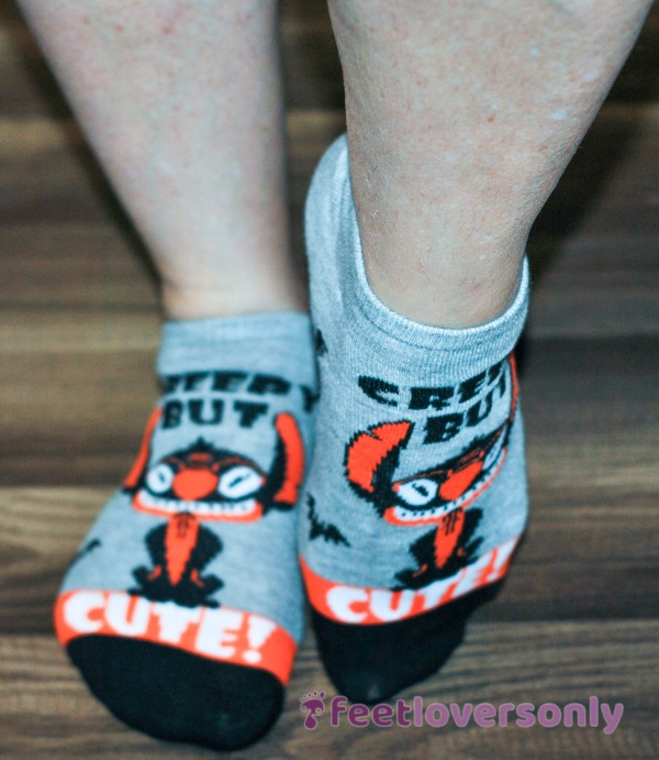 Stitch Creepy But Cute Halloween Socks