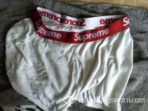 Straight Guys' Supreme Underwear Left In Gym Locker Room