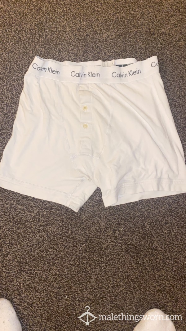 Straight Man’s White Calvin Kleins