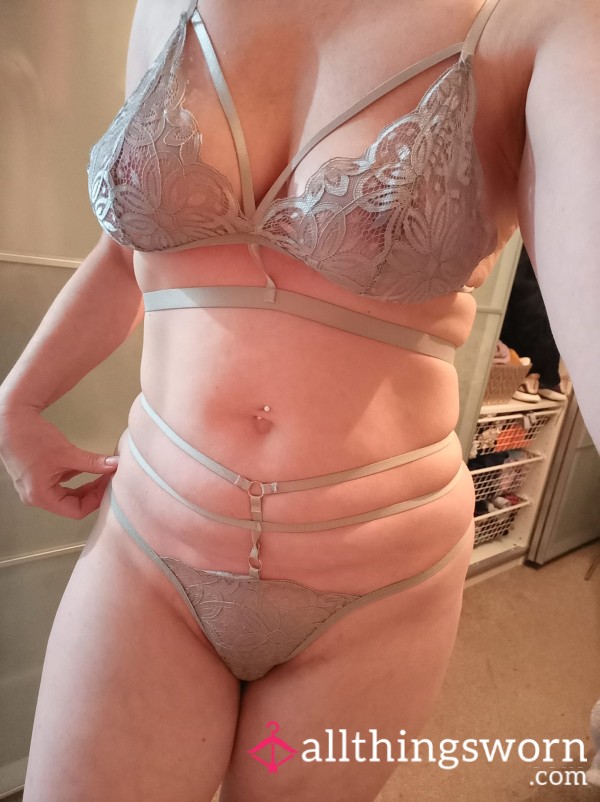 Strappy Bralet And Thong