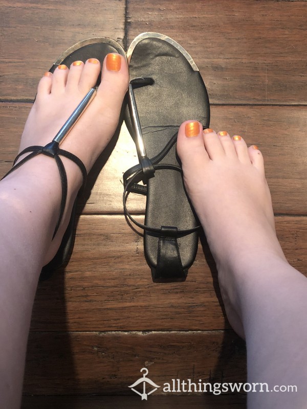 Strappy Flat Sandals