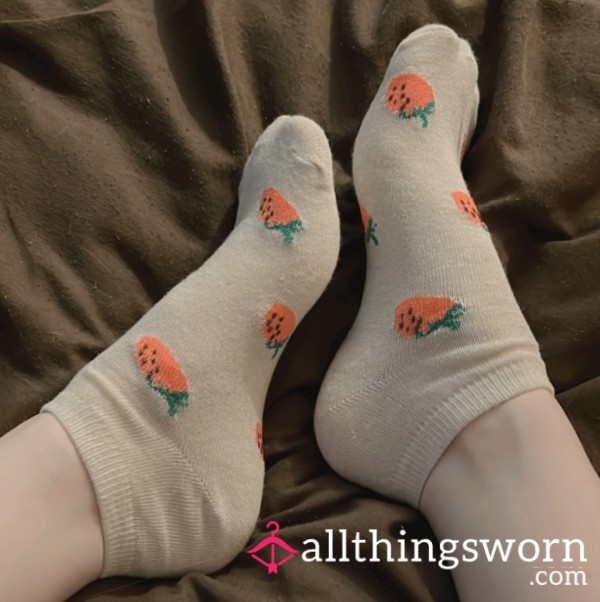 Strawberry Ankle Socks