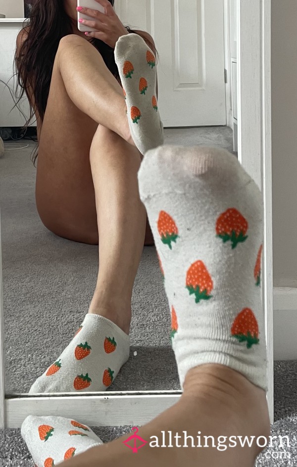 Strawberry Ankle Socks