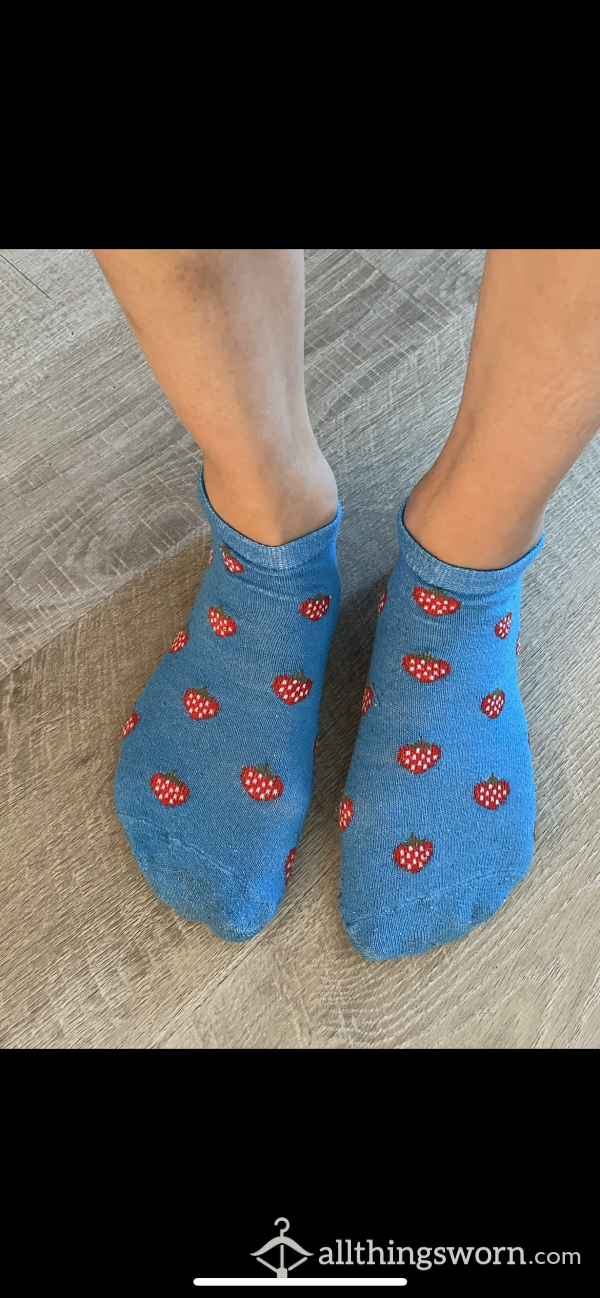 Strawberry Ankle Socks