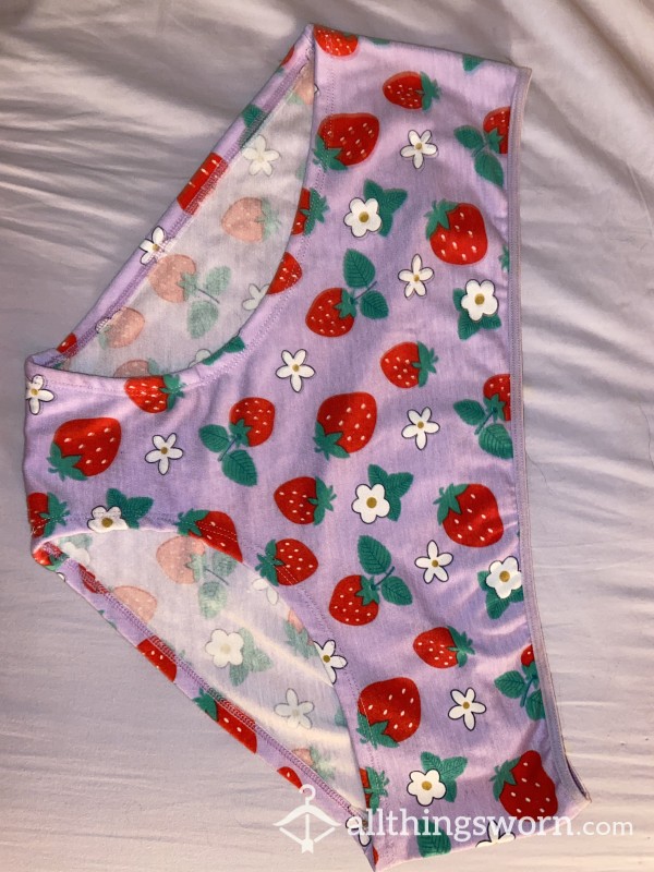 Strawberry Cotton Fullback Undies