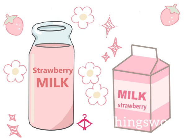 Strawberry Goddess Milk Vials