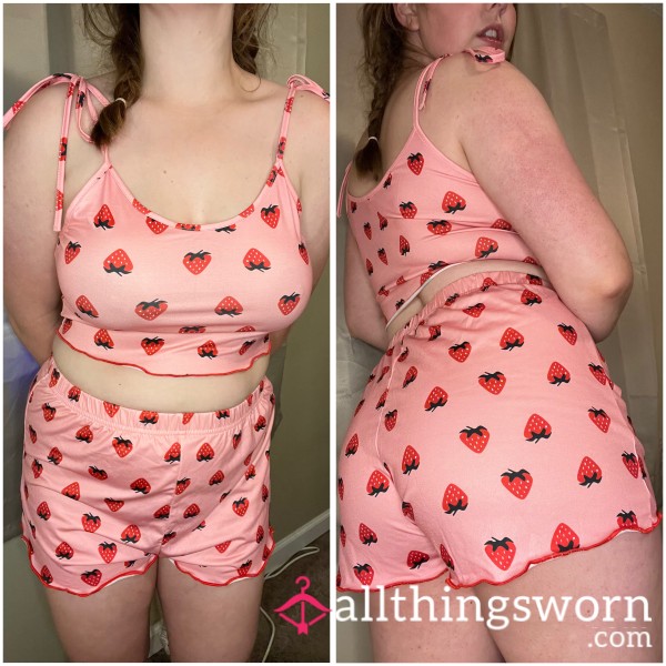 Strawberry PJ Set